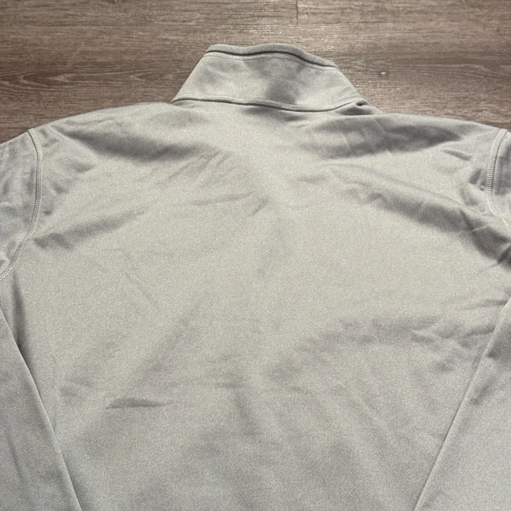 The North Face Quarter Zip Pullover Men XL Gray Outdoor BlueSnap Gorpcore Hiking